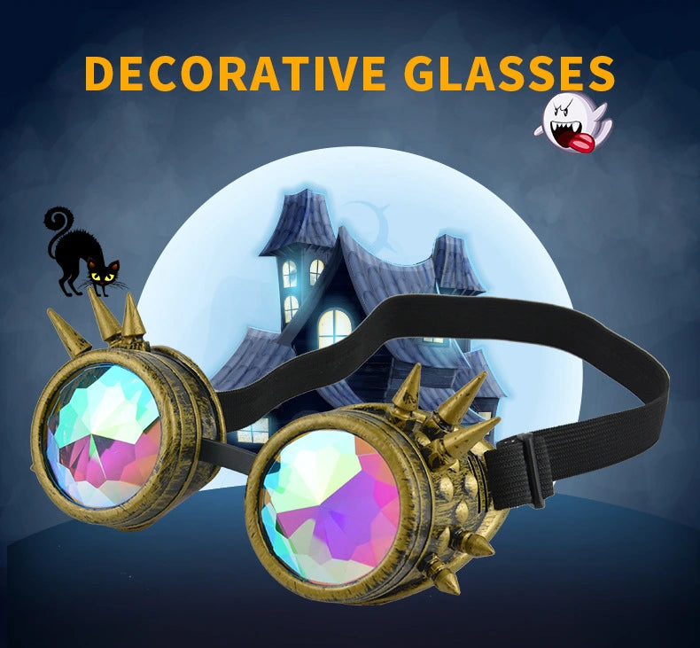 Cosmic Copper Spike Kaleido-Goggles
