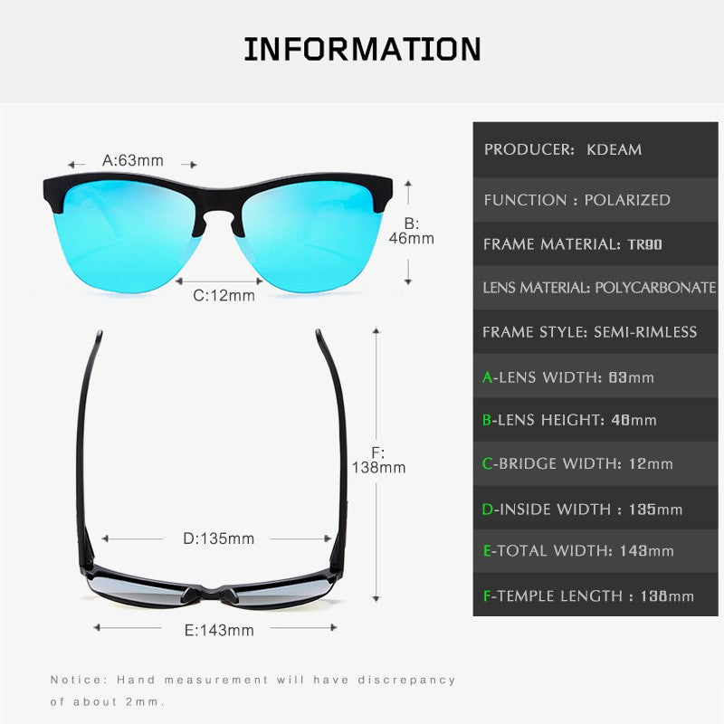 Kdream half-frame Black - SekelBoer