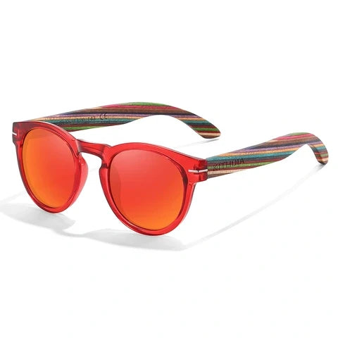 Polarized Wood Crimson Horizon Rounds - SekelBoer