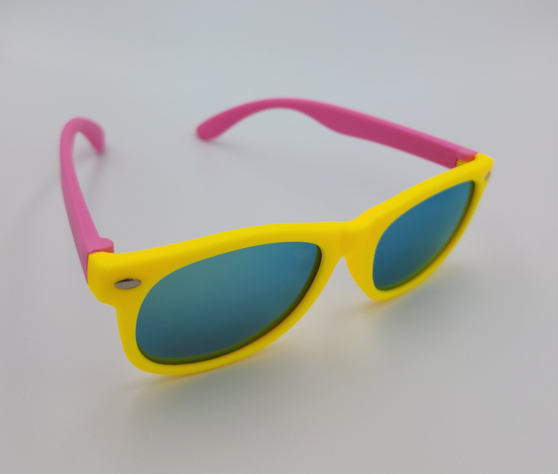 SekelBoer Kids_Polarized_Silicone_Yellow_Pink - SekelBoer