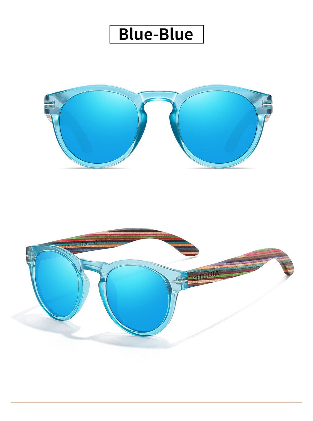 Polarized Wood EcoVision Rounds - SekelBoer