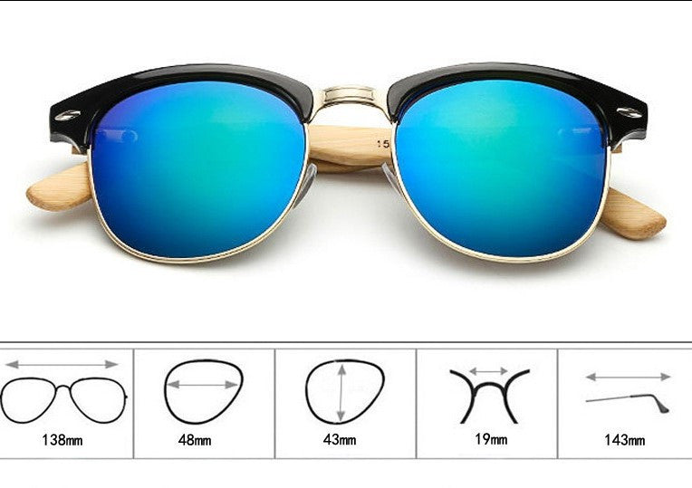 Bamboo Browline Table Mountain Topaz - SekelBoer