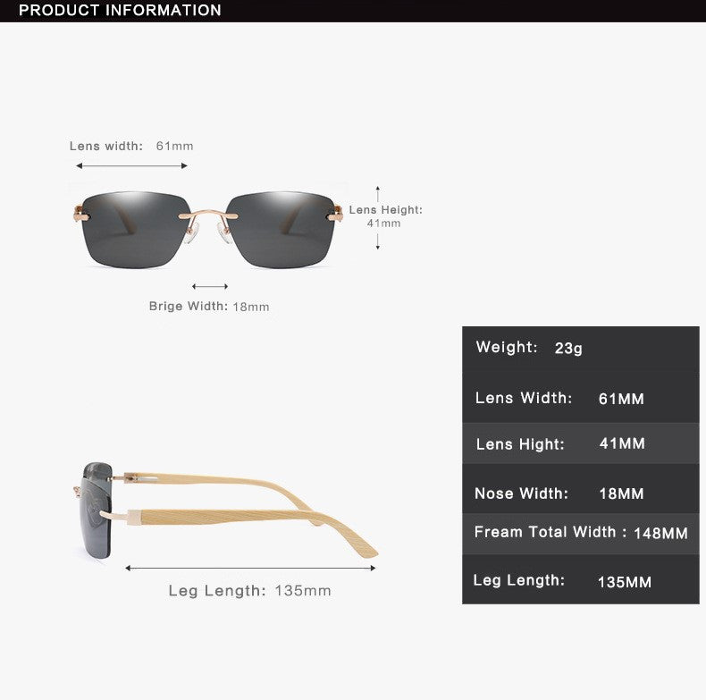 Bamboo Rimless Tutu Tranquility - SekelBoer
