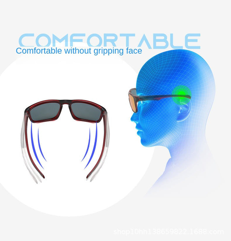Floating Polarized Monochrome Drift Sport Sunglasses - SekelBoer