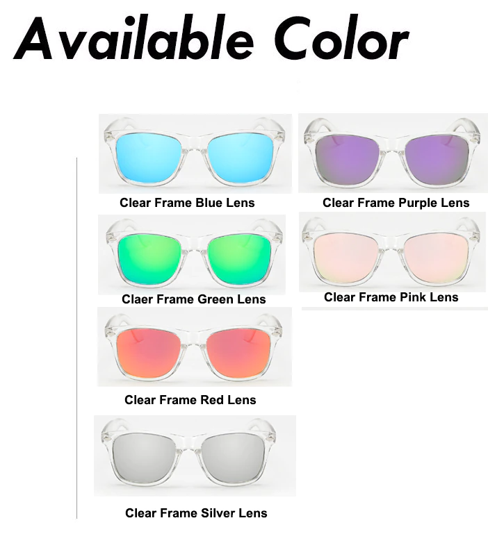 SekelBoer WarBlade Clear Frame & Silver Lense - SekelBoer