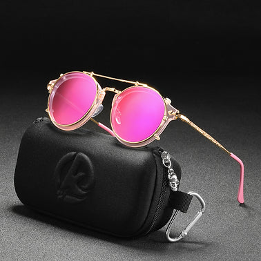 Tinted Reality: Discover the Rosy Magic of "Pink Sunglass Lenses"
