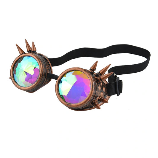 Cosmic Copper Spike Kaleido-Goggles