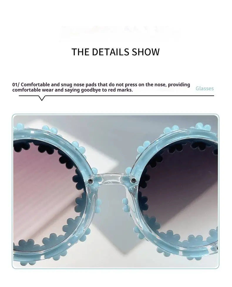 Funky Bloom Daisy Sunnies white