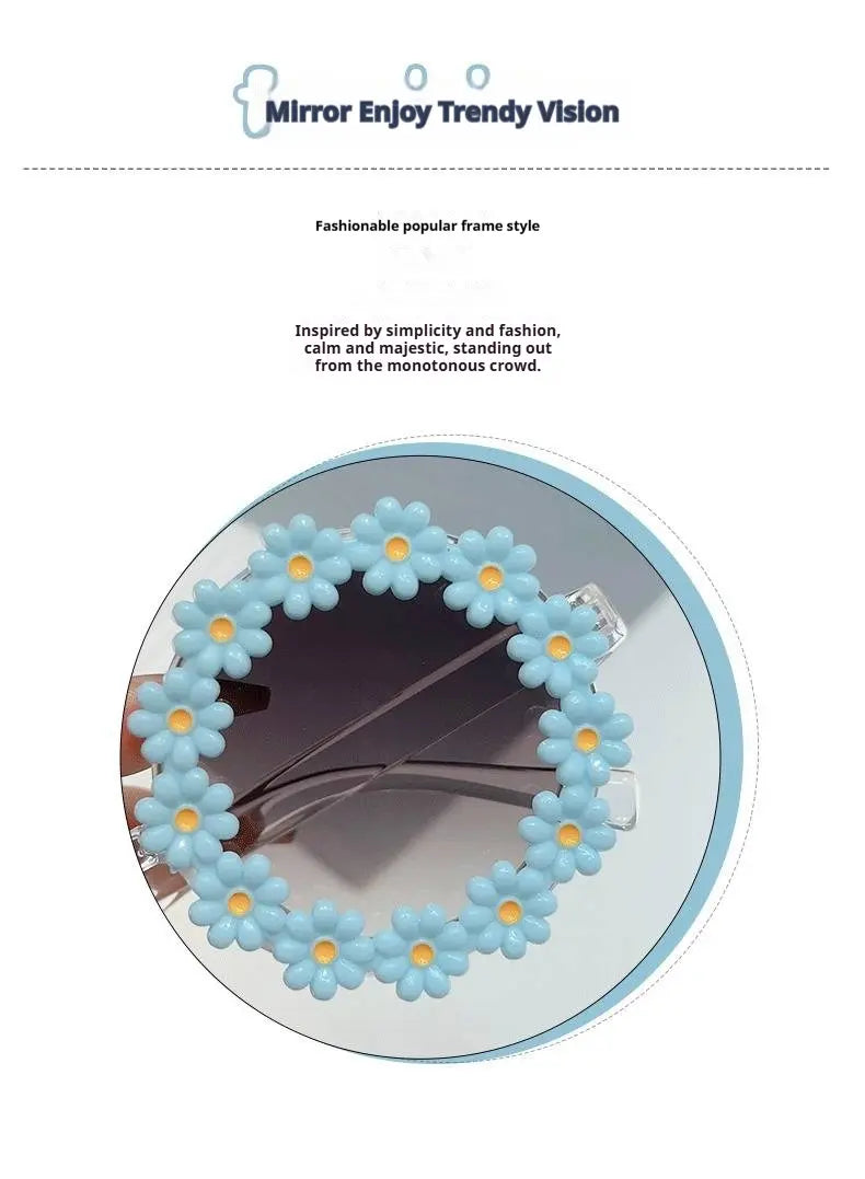 Funky Bloom Daisy Sunnies white