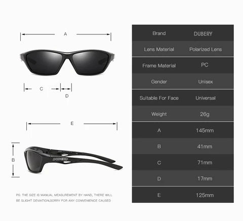 Dubery Vanguard - Solar Eclipse: Side-Shielded Photochromic - SekelBoer