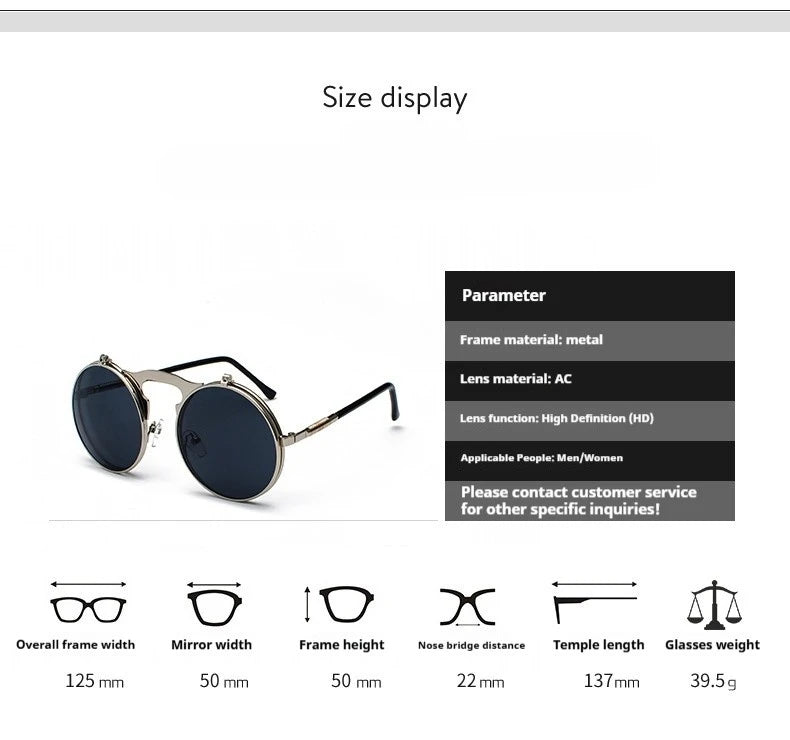 Rooivlam Flip-Up Visors