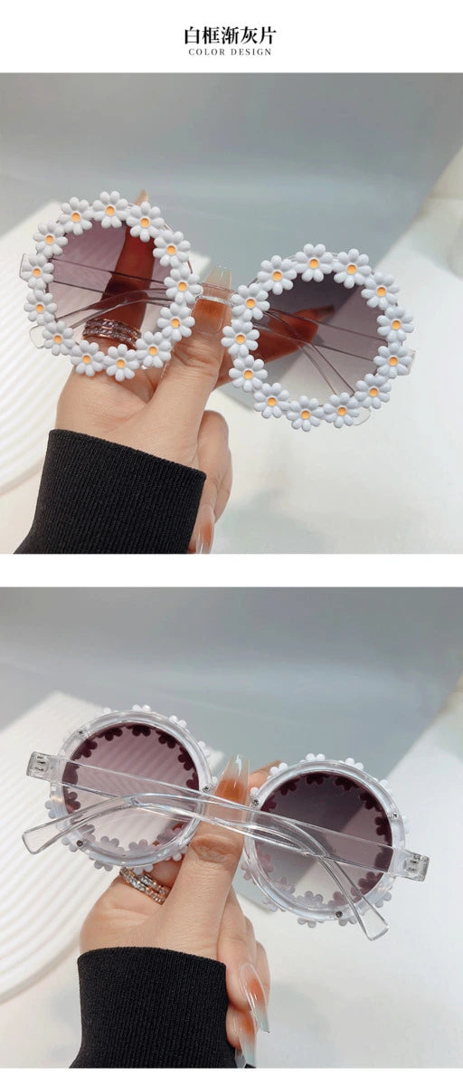 Funky Bloom Daisy Sunnies white