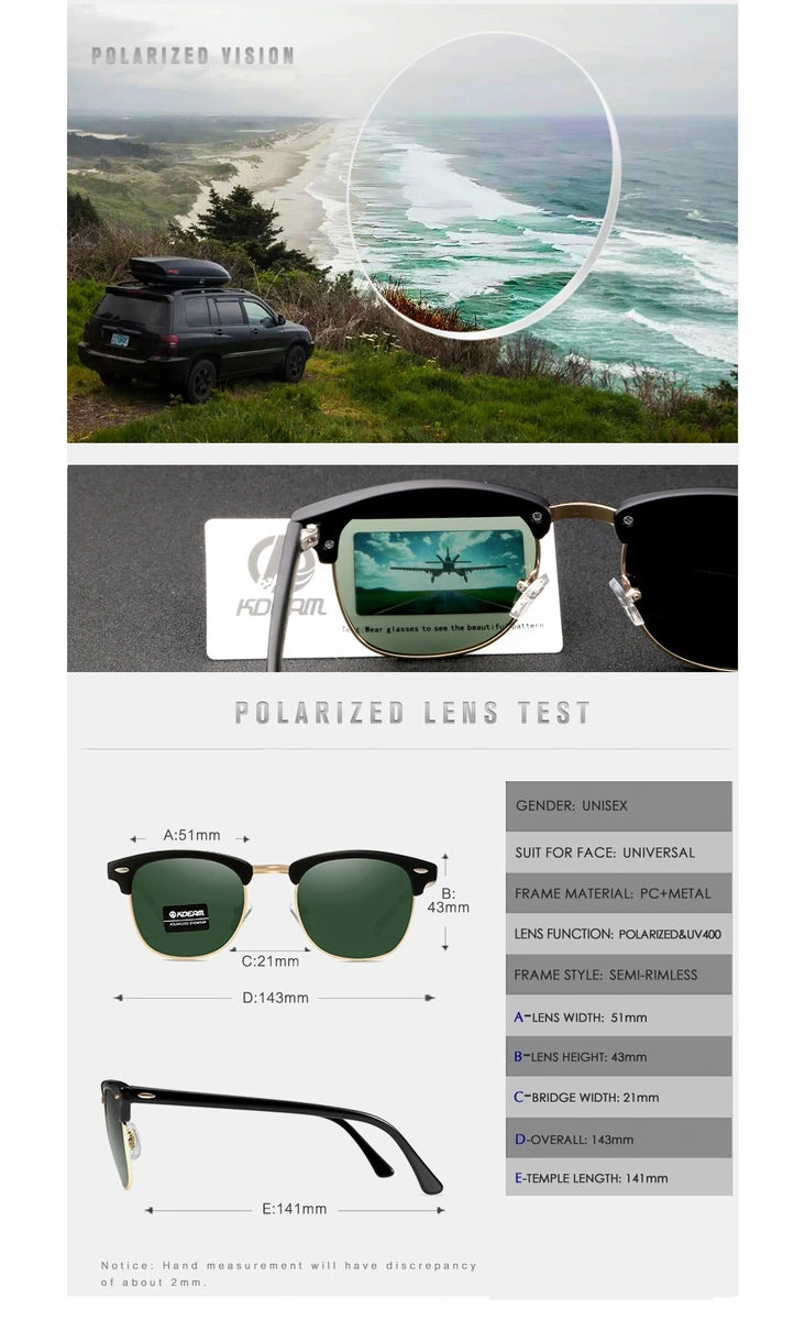 Sunset Ridge Polarized Clubmaster