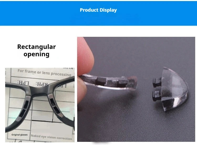 Insert-type nose pads