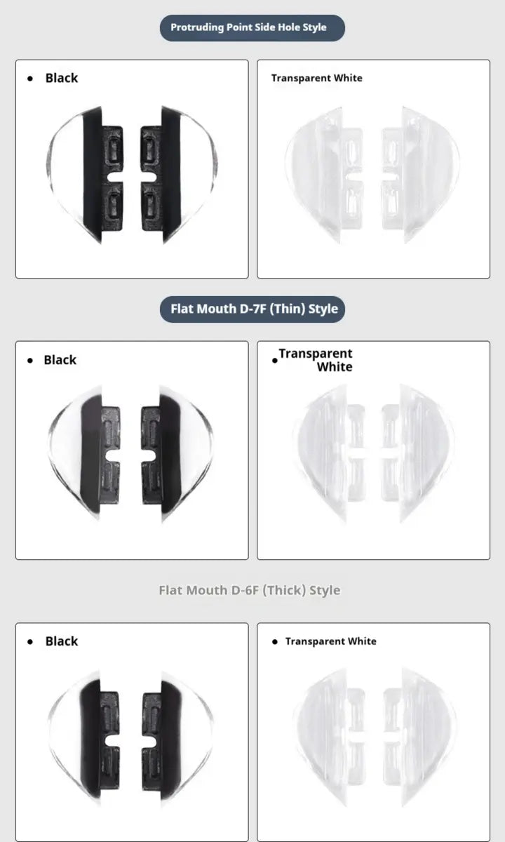 Insert-type nose pads