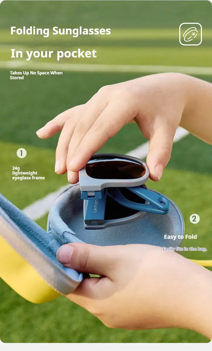 Ocean Spark Shades – Blue Orange