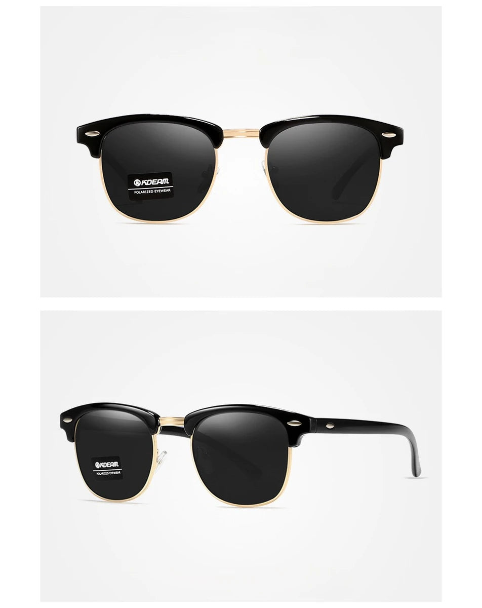 Midnight Coast Polarized Clubmaster