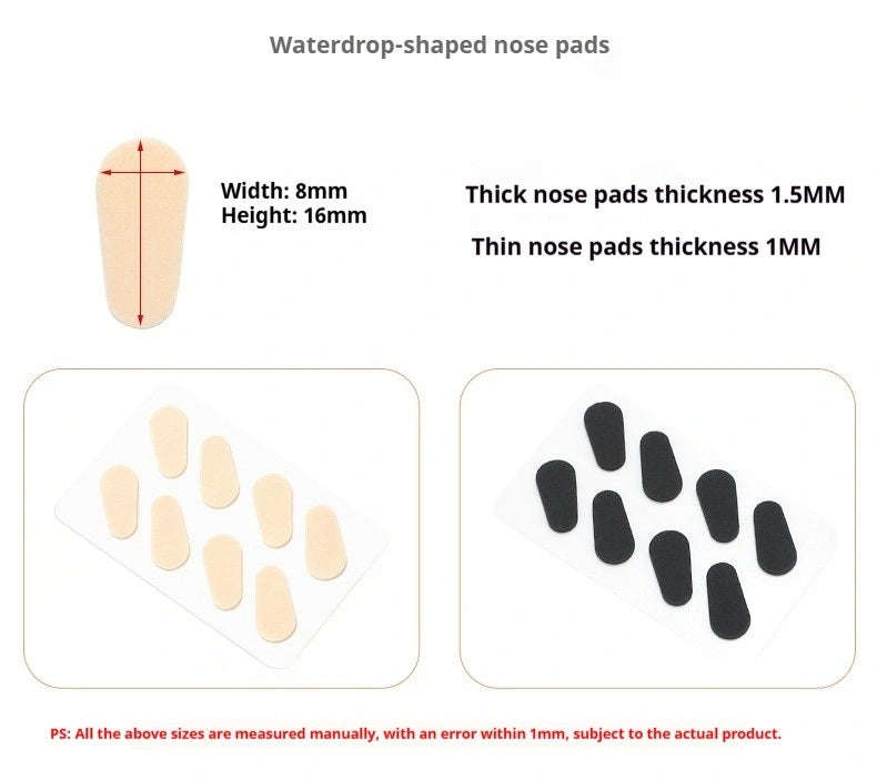 Waterdrop-shaped notes pads