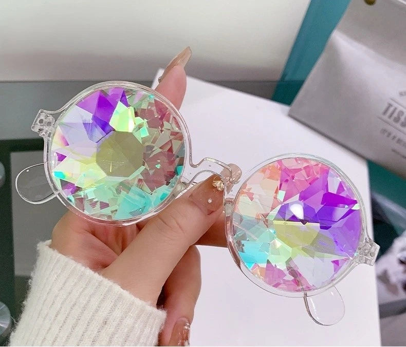 Prism Party Vision – Clear Kaleido Sunnies