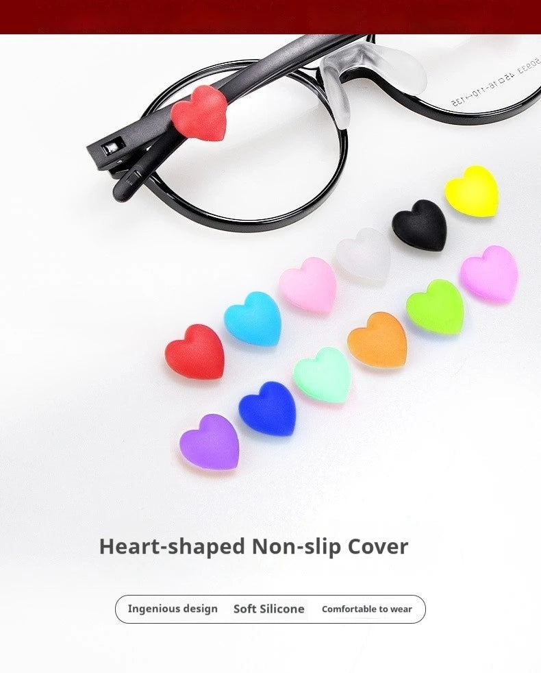 Silicone Anti-Slip Ear Grip Hook Hearts