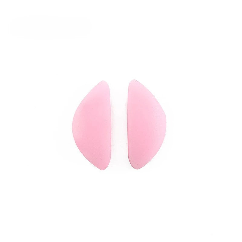 Crescent-Shaped Silicone Insert Nose Pads