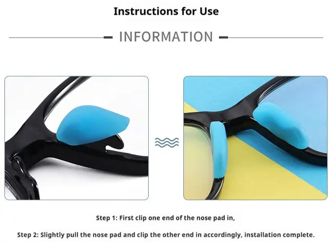 Silicone Anti-slip Nose Pads