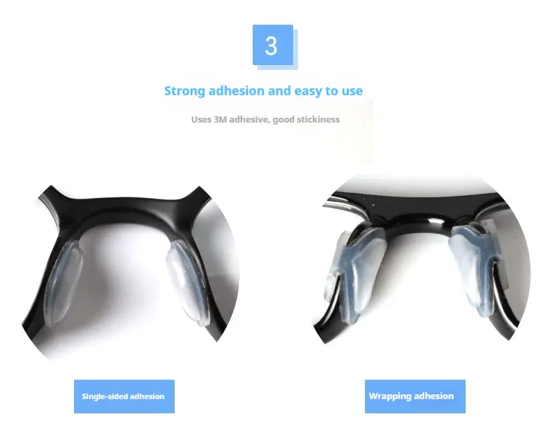 Soft gel self adhesive pads