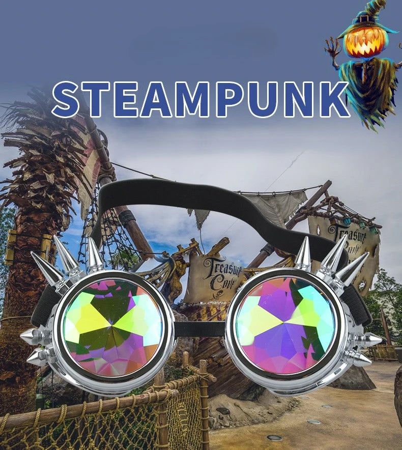 Cosmic Copper Spike Kaleido-Goggles