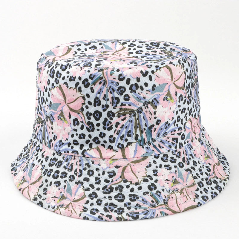 Tropical Palms Reversible Bucket Hat