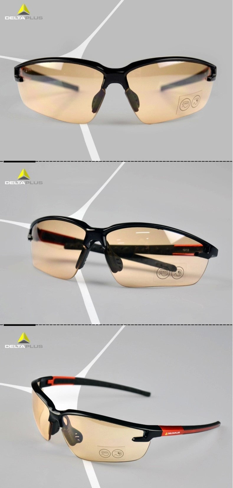 DeltaPlus Sunset Sprinter Safety Glasses - SekelBoer