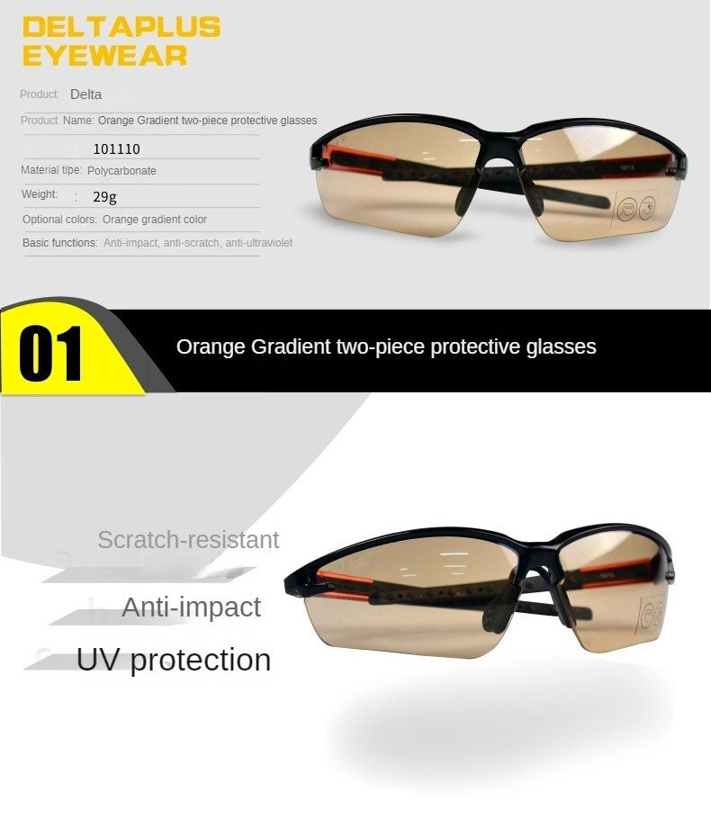 DeltaPlus Sunset Sprinter Safety Glasses - SekelBoer