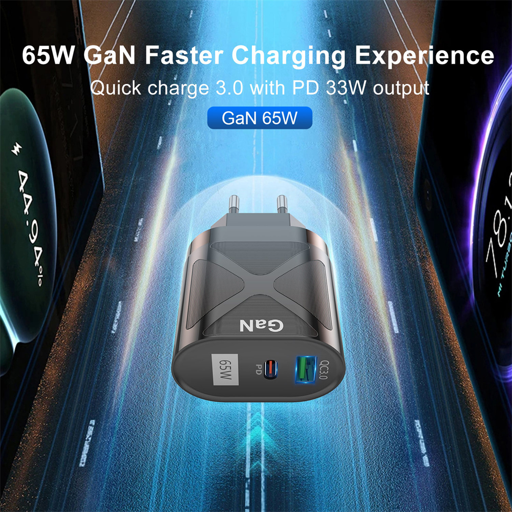65W GaN Fast Charge Adapter - SekelBoer