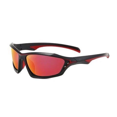 Floating Polarized Crimson Wave Sport Sunglasses - SekelBoer