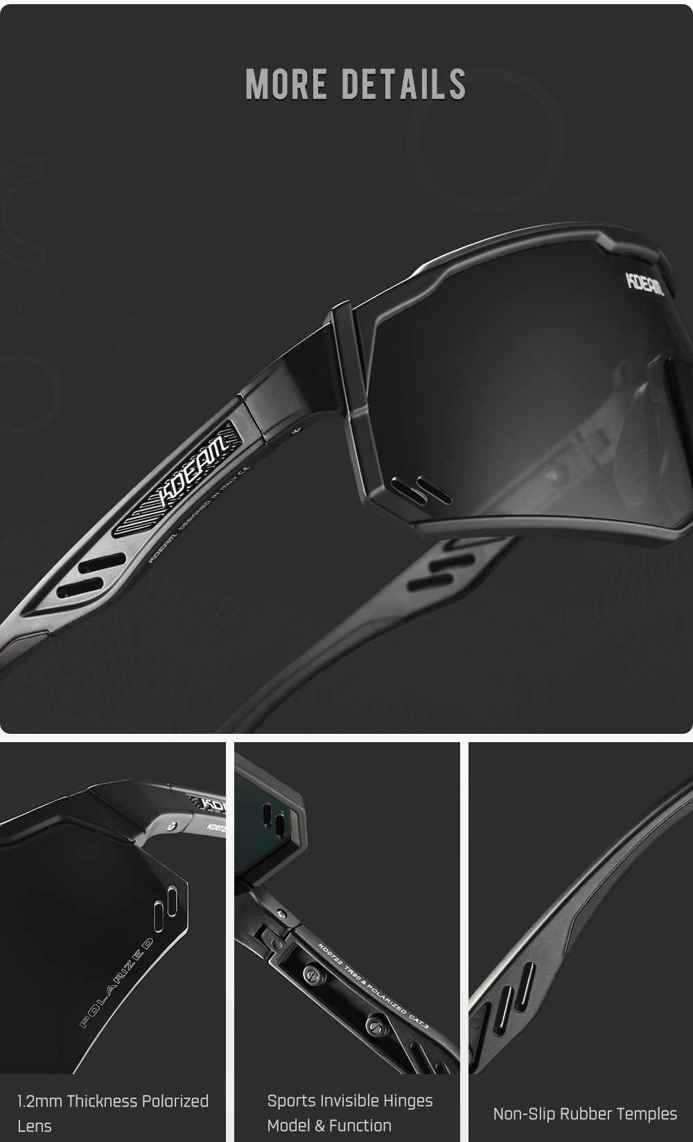 Kdream Cosmic Glide Performance Sunglasses - SekelBoer