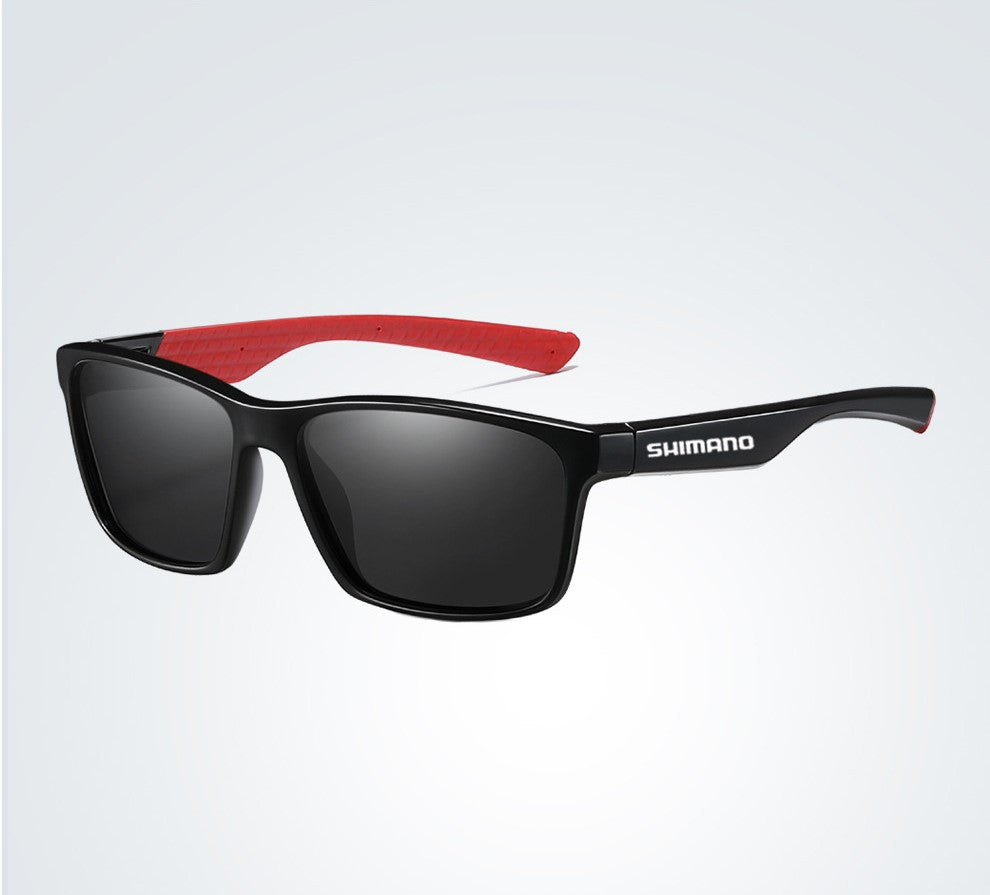 SHIMANO Polarized Fishing Sunglasses Black - SekelBoer