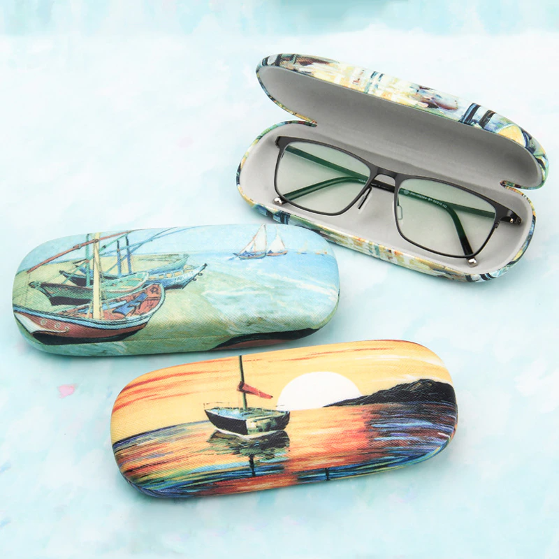 SekelBoer Oil Painting Range Purple Fields Sunglasses Case - SekelBoer