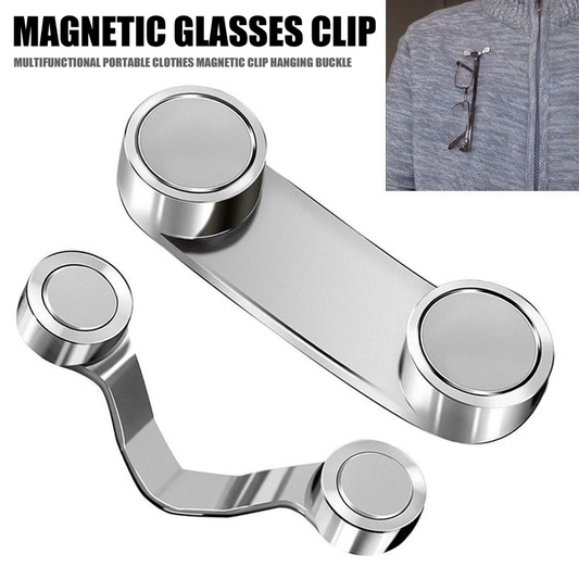 Magnetic eyewear holder zinc alloy - SekelBoer