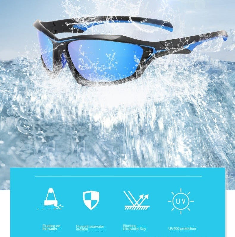 Floating Polarized Emerald Current Sport Sunglasses - SekelBoer