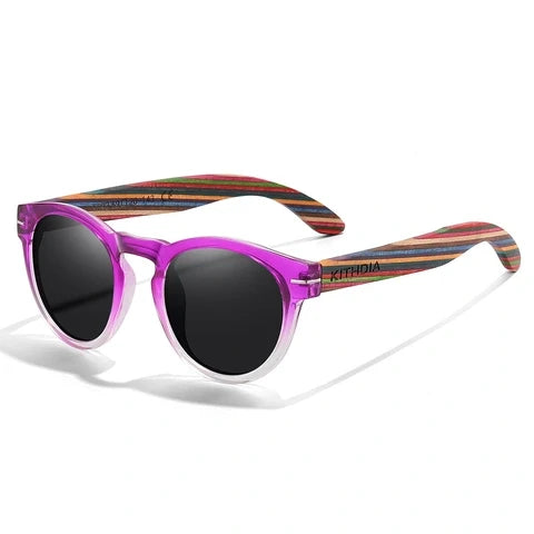 Polarized Wood Vivid Magenta Hues - SekelBoer