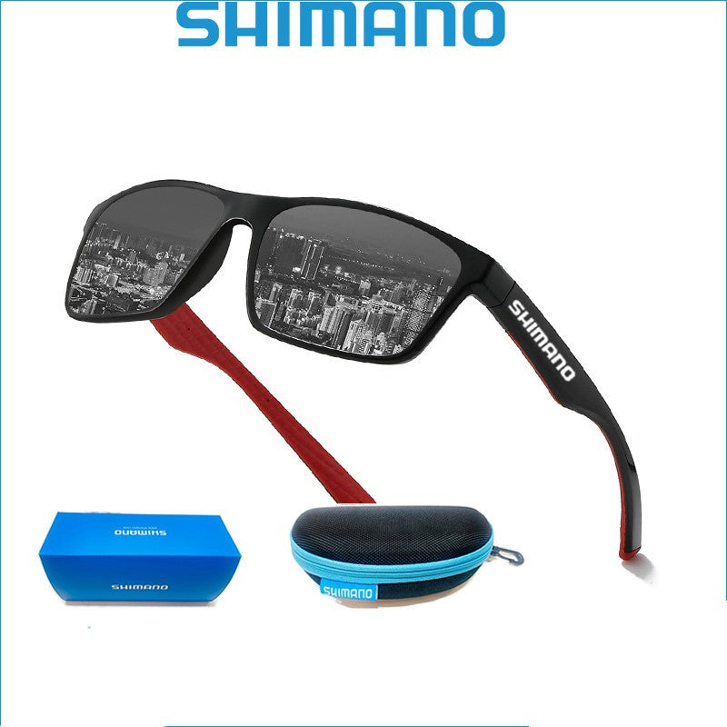 SHIMANO Polarized Fishing Sunglasses Black - SekelBoer