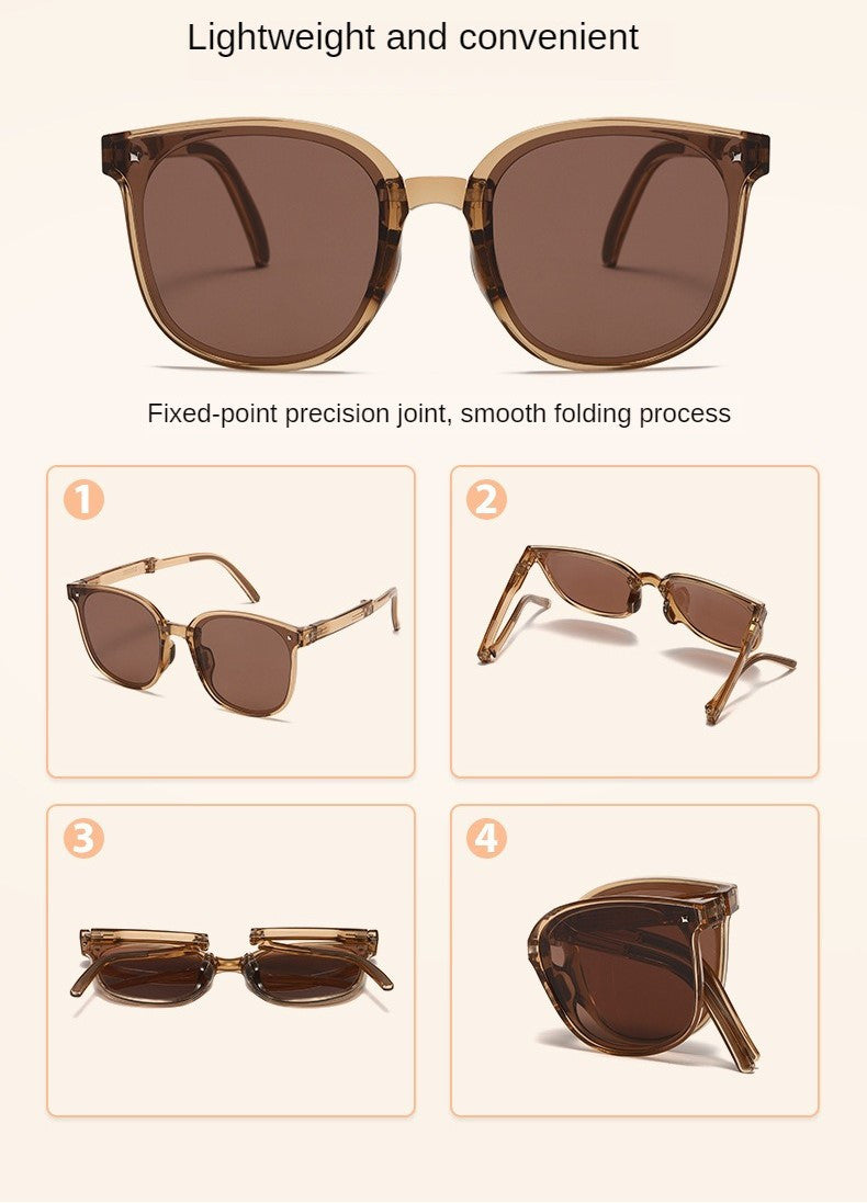 SekelBoer Polarized Folding Shades Coconut Brown - SekelBoer