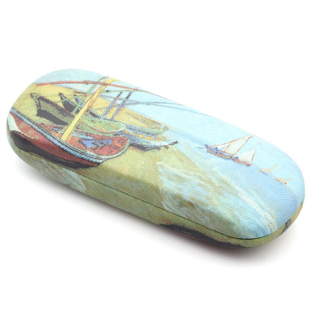 SekelBoer Oil Painting Range Boat Sunglasses Case - SekelBoer