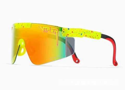 Sekelboer Pit Viper Wide Neon Splatter - SekelBoer