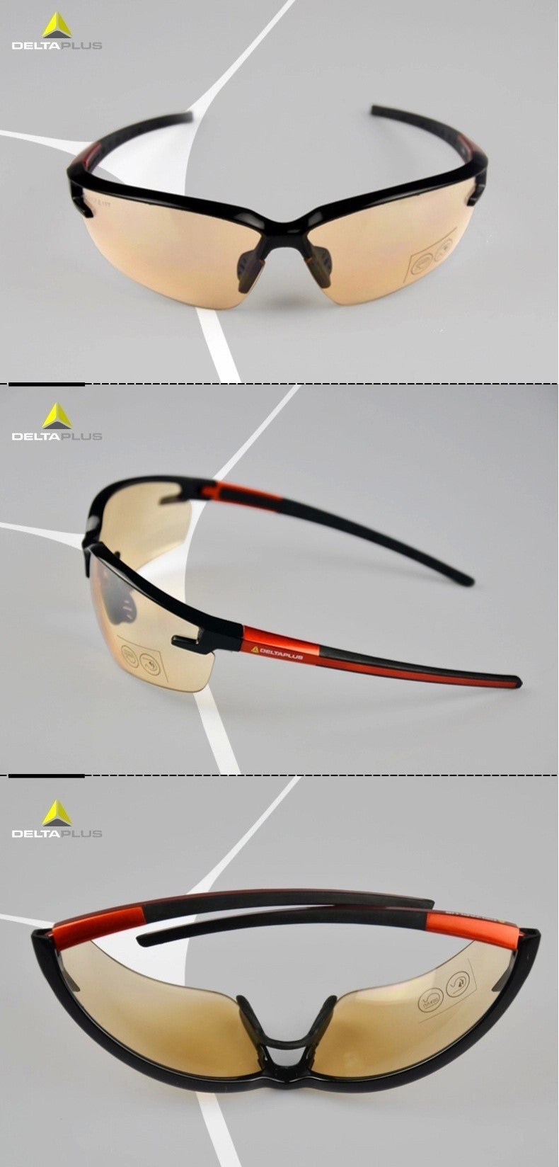 DeltaPlus Sunset Sprinter Safety Glasses - SekelBoer