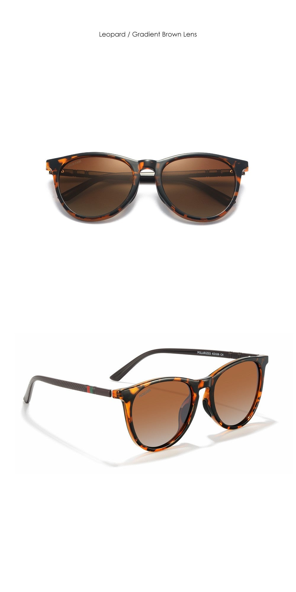 Kdream Leopard Luxe Gradient Sunglasses - SekelBoer