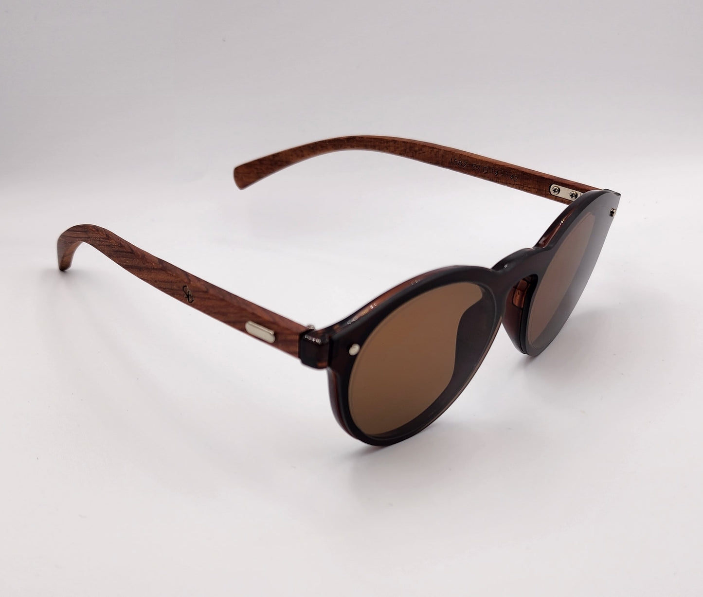 Wooden Cat Eye Newtown Nutwood - SekelBoer