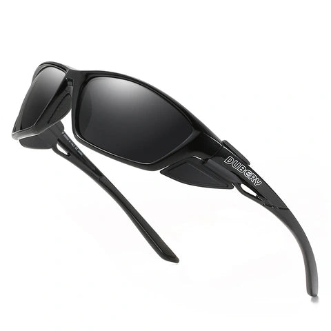 Dubery Vanguard: Black With Side-Shields - SekelBoer