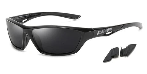 Dubery Vanguard: Black With Side-Shields - SekelBoer