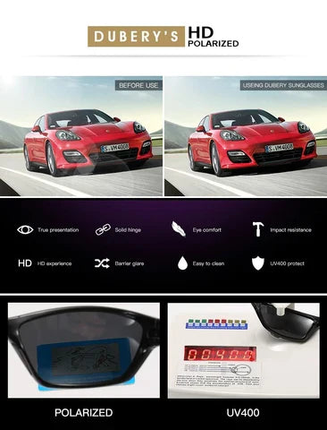 Dubery Vanguard - Steel Blue: With Side Shields - SekelBoer