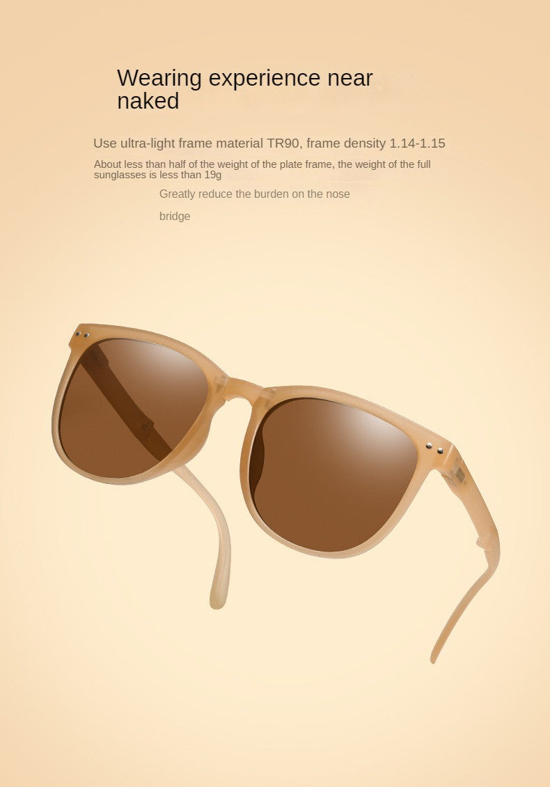 SekelBoer Polarized Folding Shades Yellow Platinum - SekelBoer